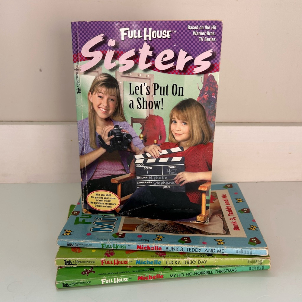 Four Full House Book Bundle Let’s Put on a Show! My Ho-Ho-Horrible Christmas